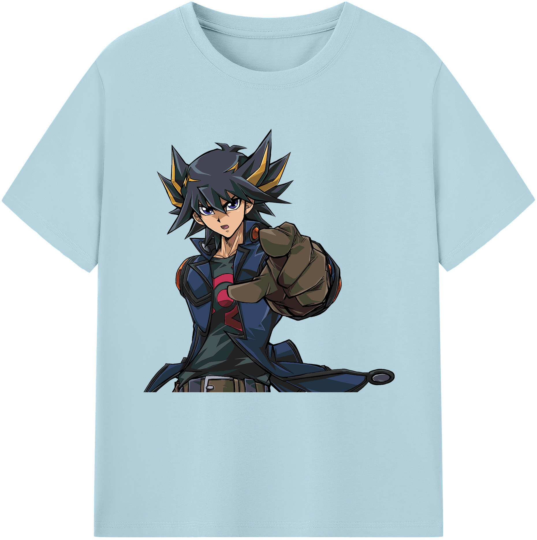 （画像用） 遊☆戯☆王 Yu-Gi-Oh! 綿100％半袖Tシャツ（フロントプリント）